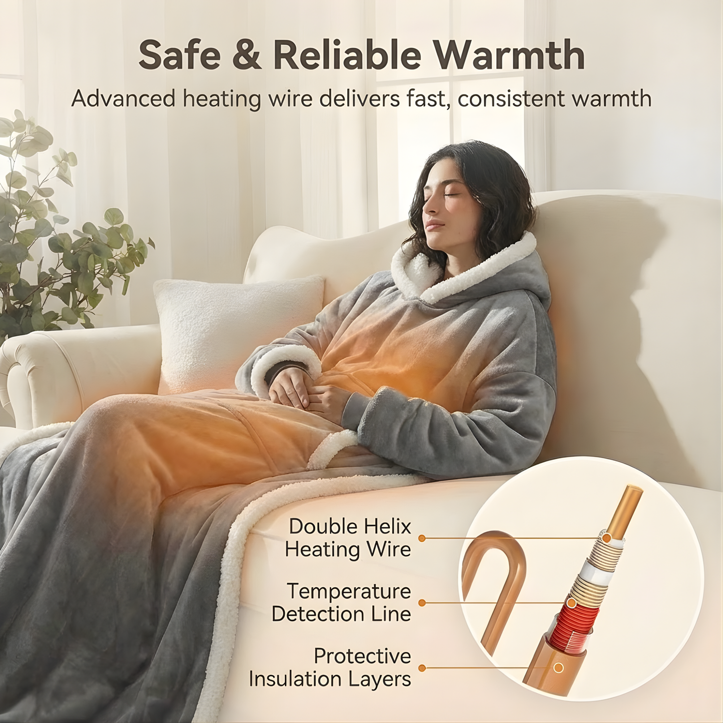 Circuli Cozy Bear Blanket Hoodie