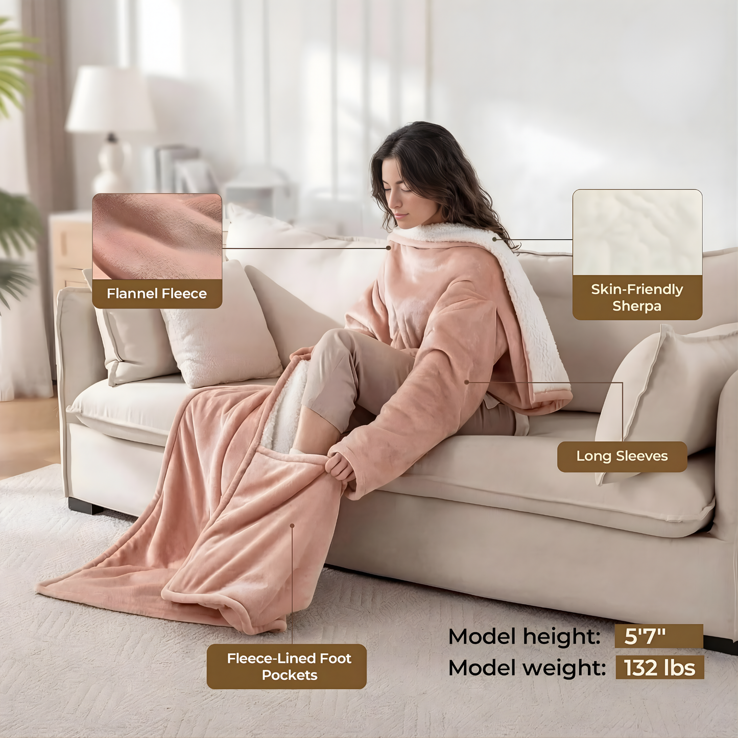 Circuli Cozy Bear Blanket Hoodie